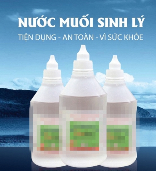 Rùng mình thứ nước muối sinh lý mà bấy lâu chúng ta tưởng rất sạch