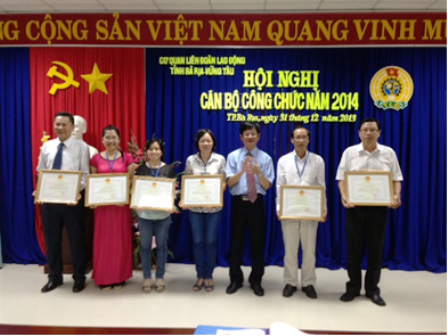 CBCC, đoàn viên CĐCS Cơ quan LĐLĐ tỉnh BR-VT: phát huy tinh thần đoàn kết, chủ động, sáng tạo trong công việc