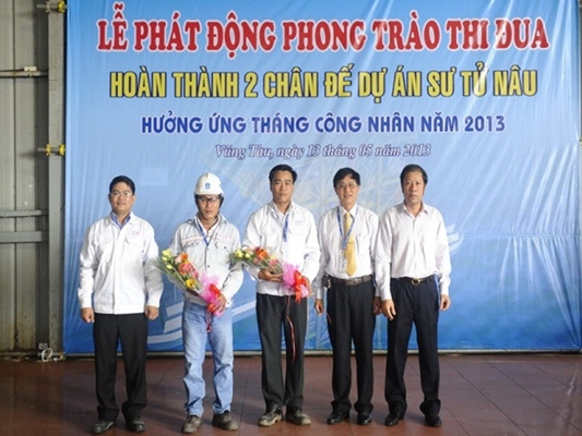 PTSC M&C phát động thi đua chế tạo và lắp đặt Dự án Sư Tử Nâu